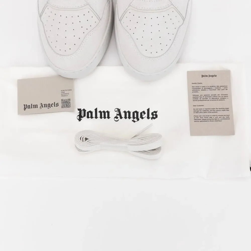 Palm Angels Men New Palm Low Top Sneakers White Size 10 US/ 43 EU (New/Defect)